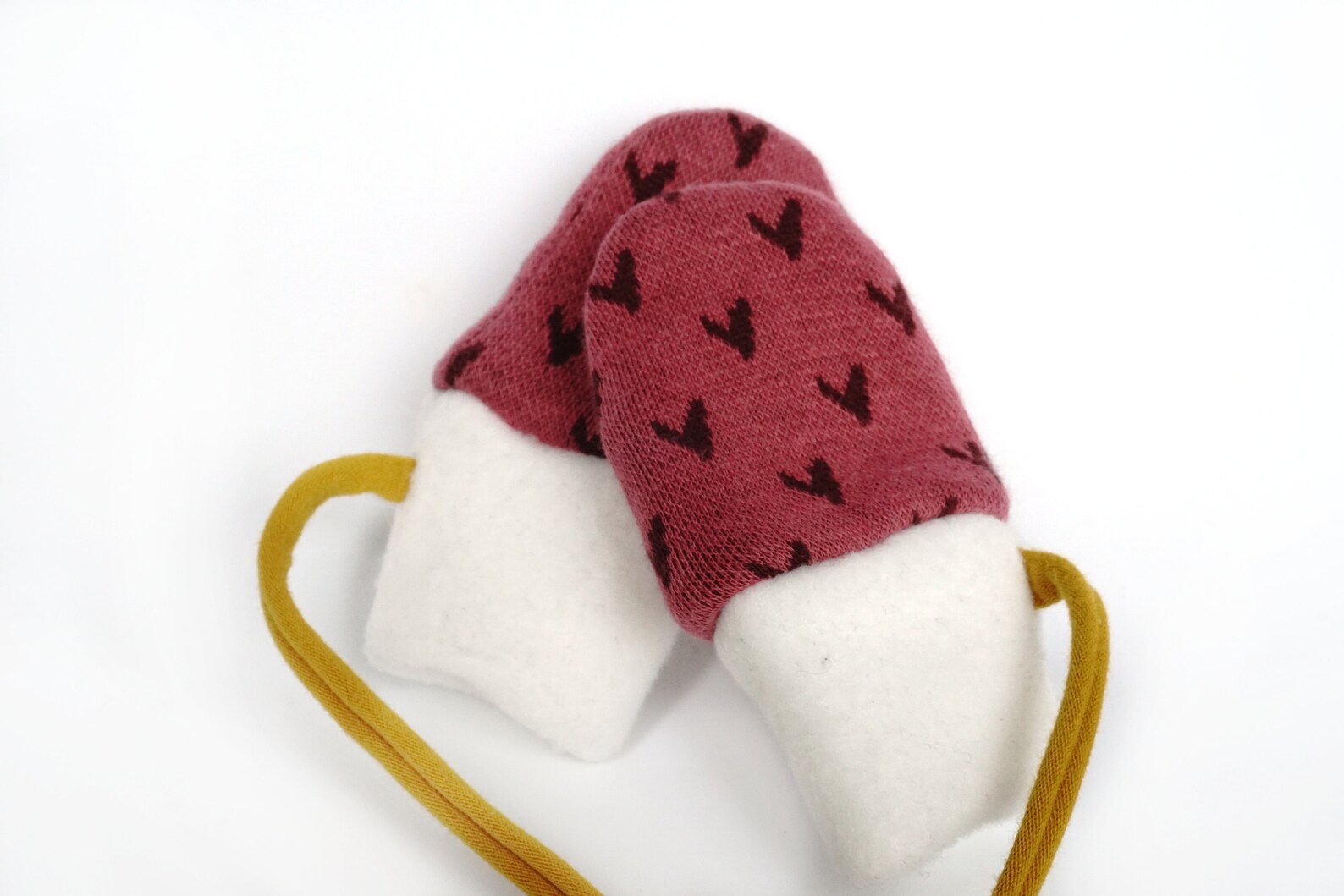 ballet shoe mittens bell hot /mitaine baby child / boy girl / organic cotton/small grizzly /shower birth gift