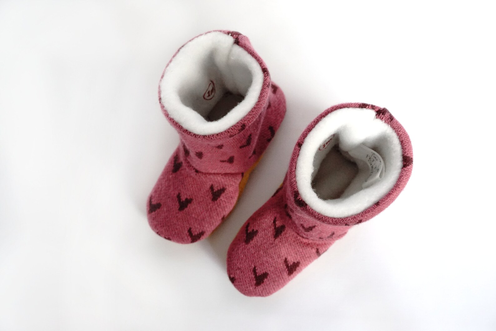ballet shoe mittens bell hot /mitaine baby child / boy girl / organic cotton/small grizzly /shower birth gift