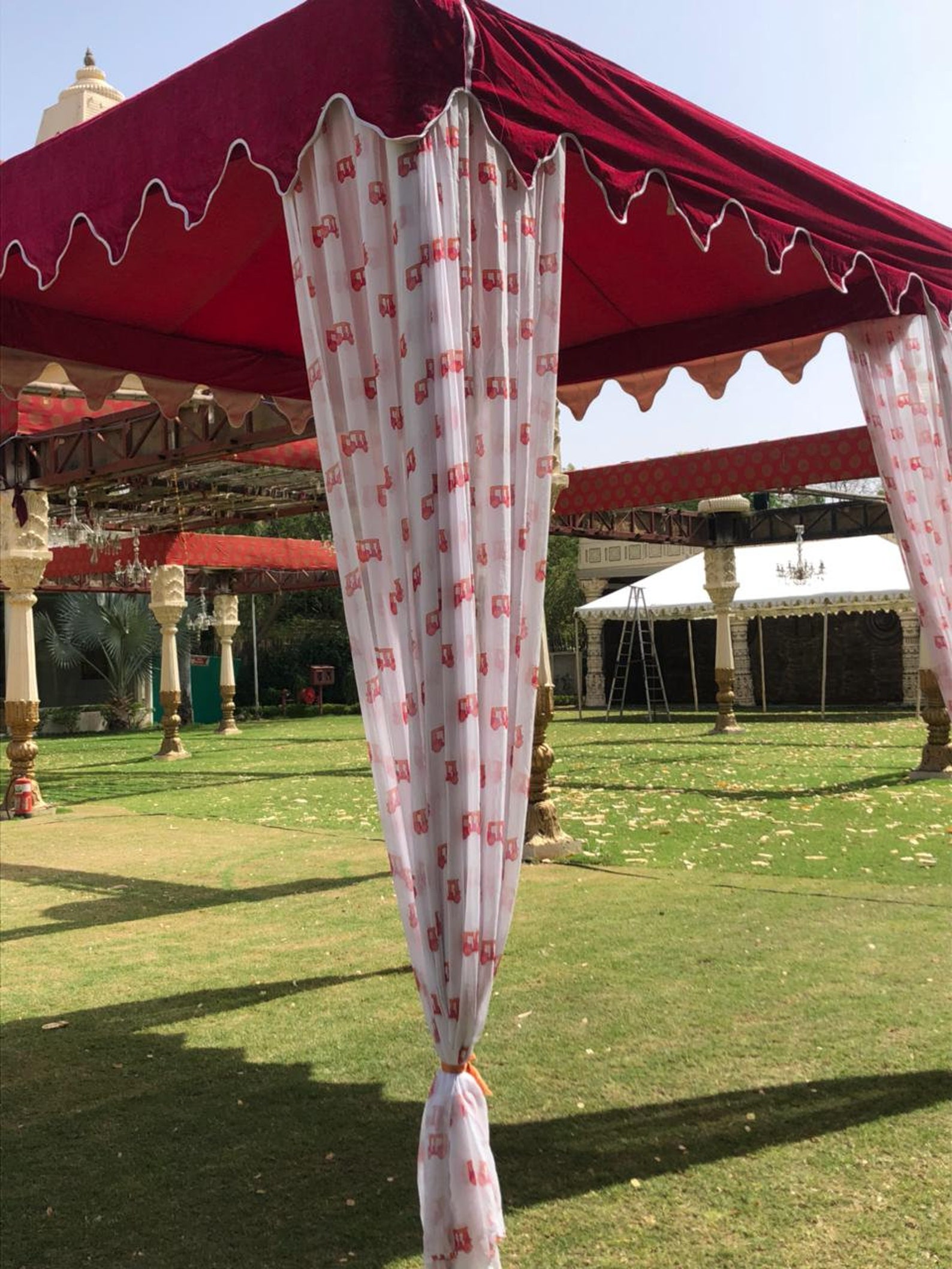 Old Tents Canopies Used Canopy Fabric print 10 X 10 feet Etsy