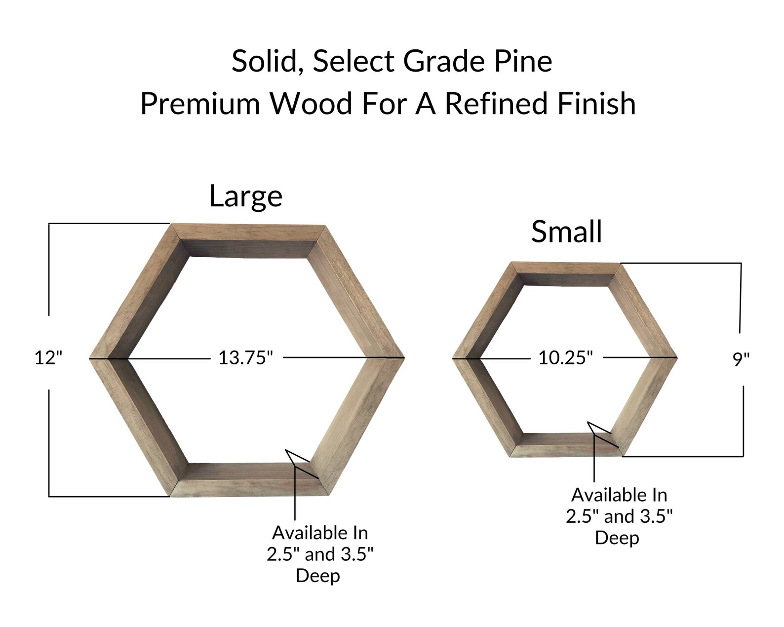 Hexagon Shelf Hexagon Shelves Farmhouse Shelves Etsy