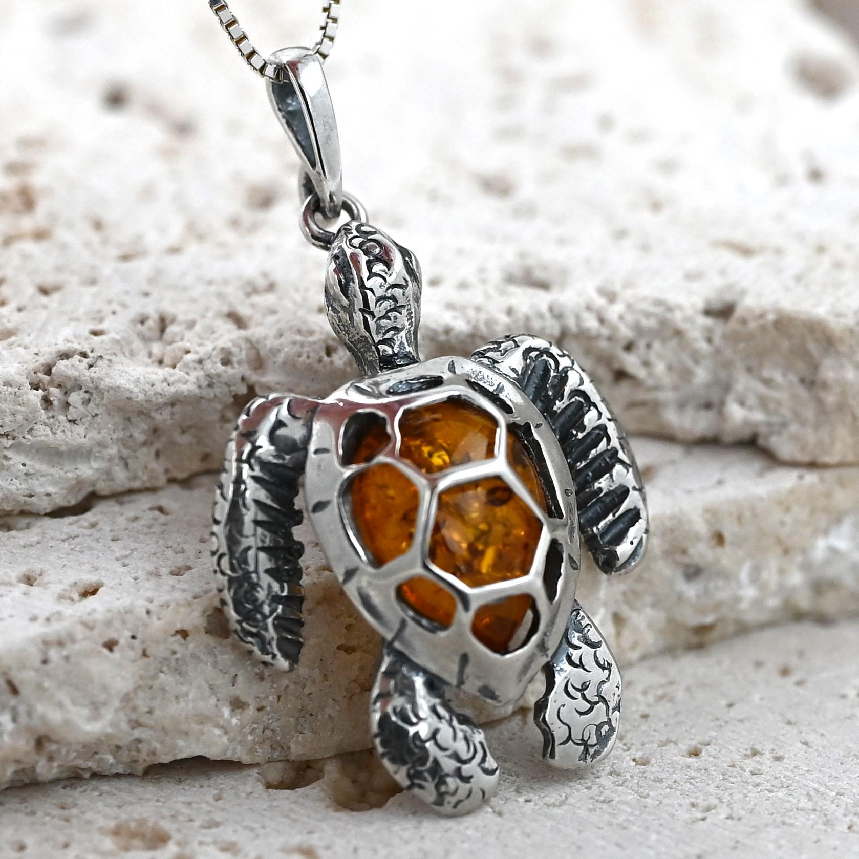 Collana Con Tartaruga Marina In Acciaio Inossidabile Simpatico Animale Tartaruga Lunga Amluet Dal Vivo Collane Con Ciondolo Sea Life Pet Charm - Foto 14