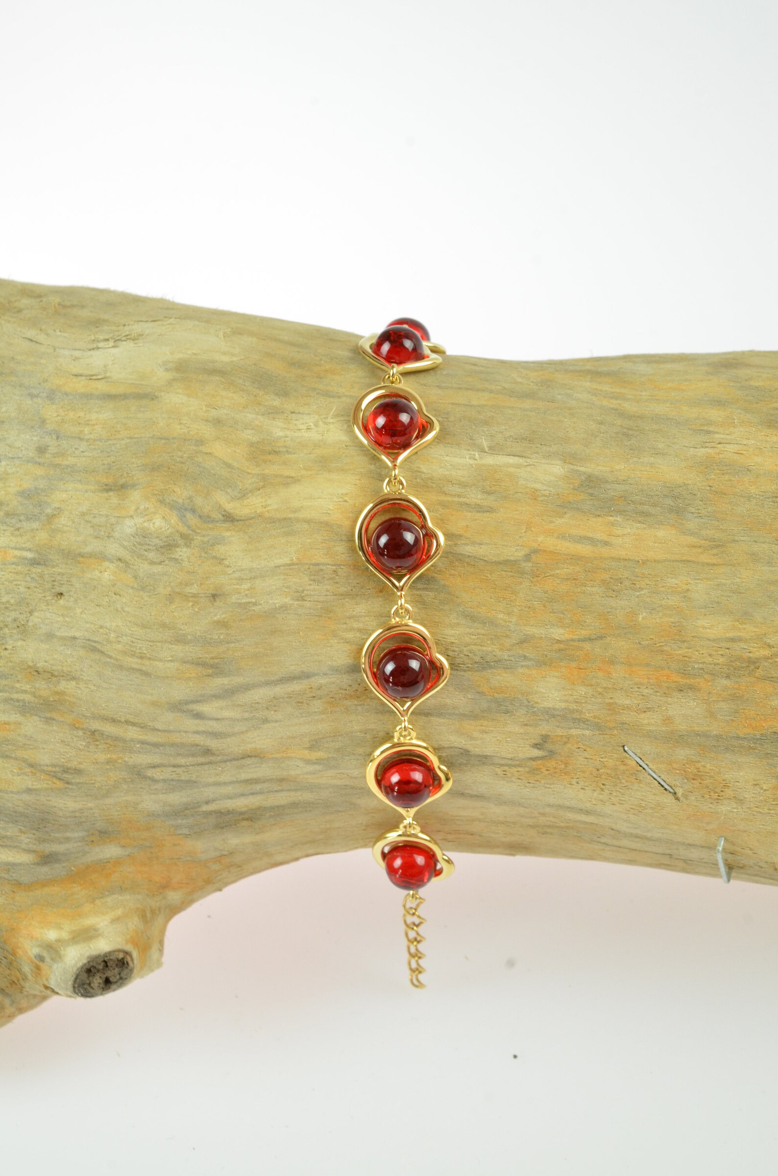 Red Amber Bracelet Luxury Jewelry Baltic Amber Genuine Red Etsy