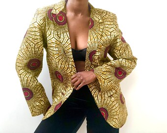 Unique Womens Blazer - Etsy