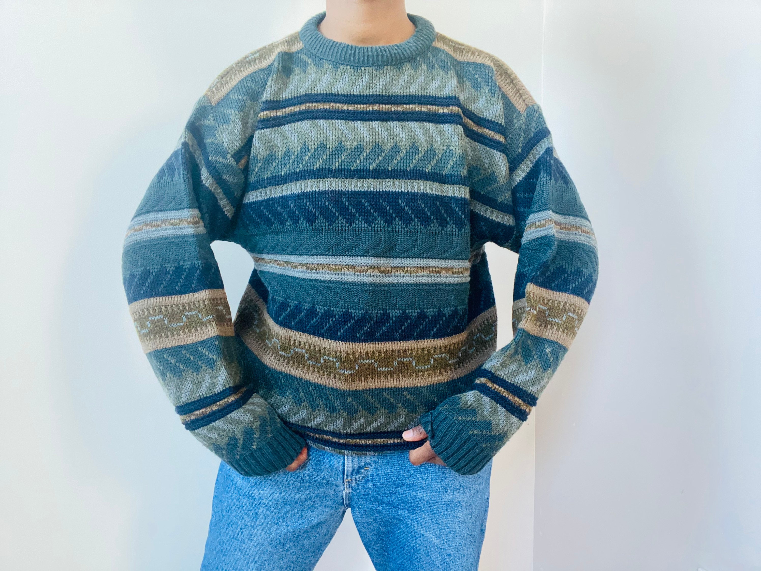JH Collectibles vintage ugly argyle granny sweater www.resortlafogata.com