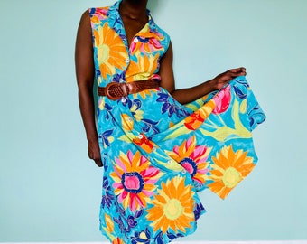 Robe de plage tunique avec guipure Dione - Bleu - - 87.95