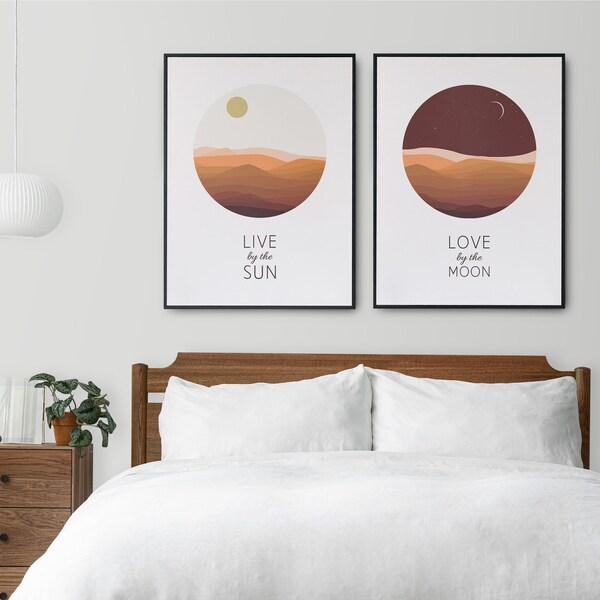 Above Bed Art Etsy