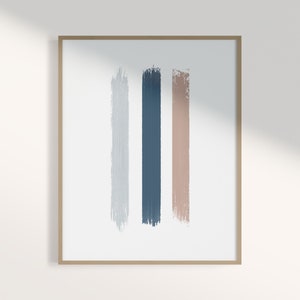 Abstract Print, Digital Prints, Watercolor Print, Navy Blue Wall Art, Abstract Art, Abstract Print, Modern Wall Art, Wall Decor