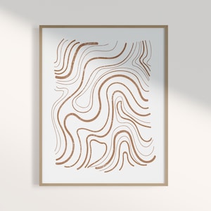 Abstract Print, Modern Boho Prints, Digital Prints, Printable Wall Art, Minimalist Poster, Abstract Art Print, Living Room Wall Print