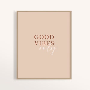 Printable Positive Quotes Prints, Neutral Wall Art, Motivational Quotes, Positive Poster, Boho Wall Prints