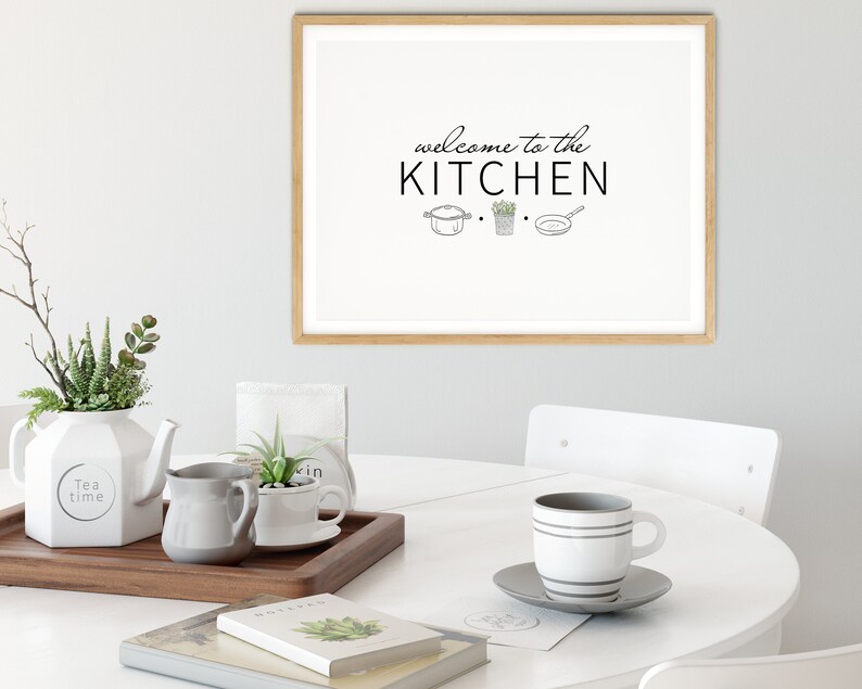 Kitchen Wall Art Kitchen Prints Kitchen Wall Decor Kitchen Etsy