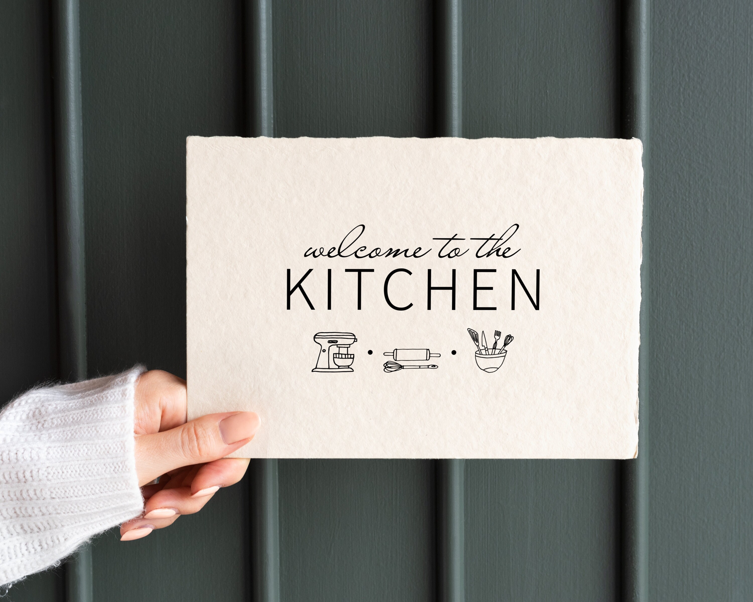 Kitchen Wall Decor Black and White Print Kitchen Print Etsy