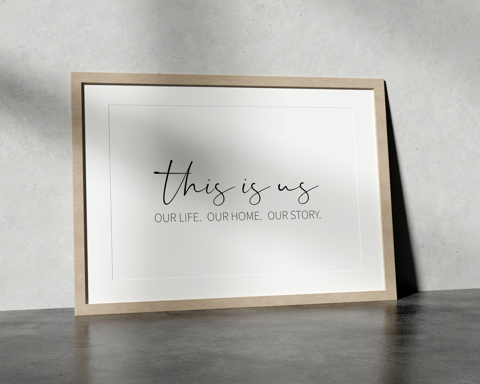 Bedroom Wall Decor Quote Prints Printable Wall Art Living | Etsy