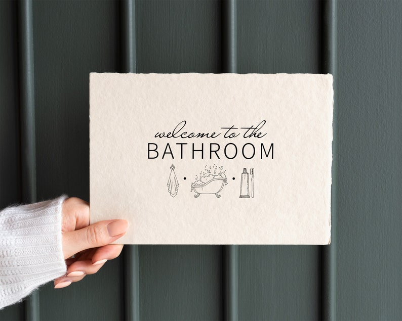 Bathroom Wall Decor Bathroom Printable Bathroom Decor | Etsy