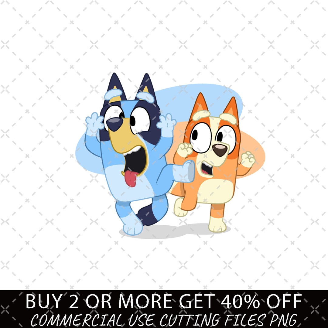 Bluey PNG, This is Unacceptable Stickers SVG, Bluey Family Svg, Decal Files, Vinyl Stickers, Car