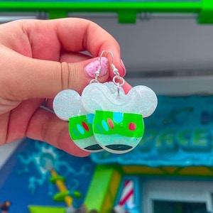 Buzz Earrings / straw topper / phone grip / toy story inspired