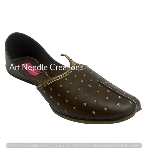 indian seventy\u2019s buffalo leather jooti mojari shoes khussa shoes jutti