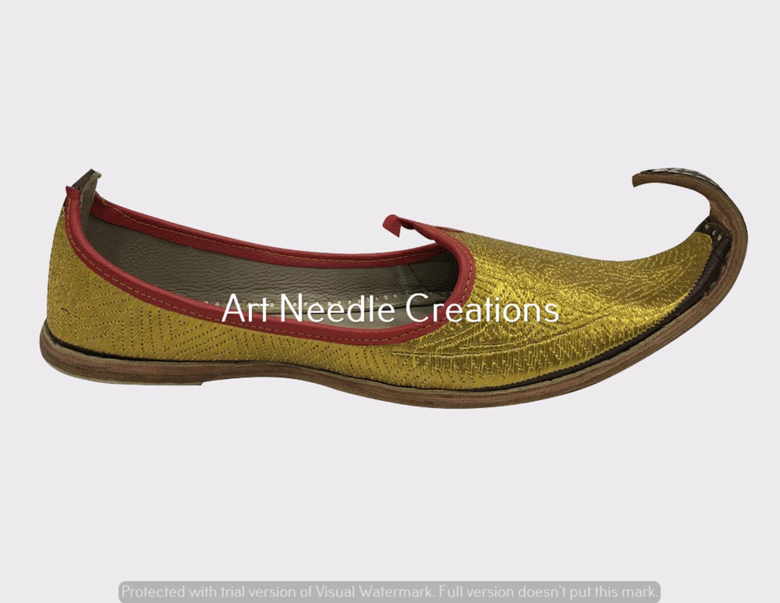 Mens Indian Shoes Handmade Aladdin Gold Khussa Leather Punjabi Etsy