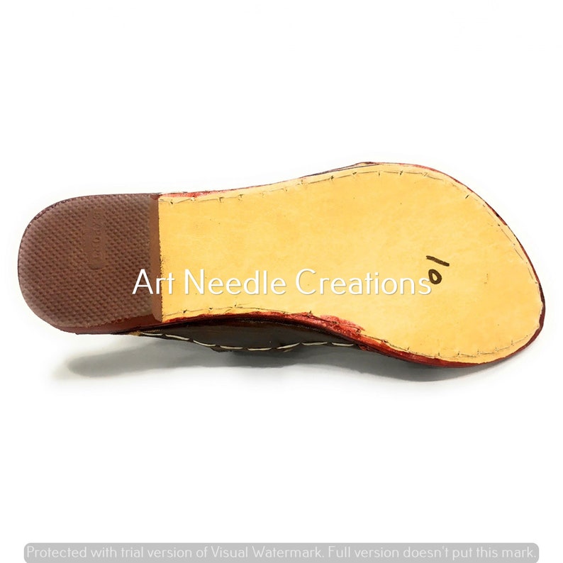 Ladies kholhapuri sandals ethnic slipper casual jutti flat casual mojari kolhapuri sandals
