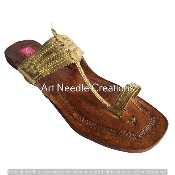 Indian handmade leather kolhapuri 