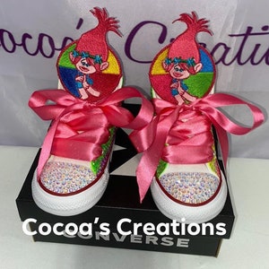 Trolls Customized Converse Chuck Taylors Shoes