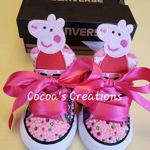Peppa Pig Customized Converse