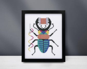 Stitchy Bug - PDF Digital Download Cross Stitch Pattern