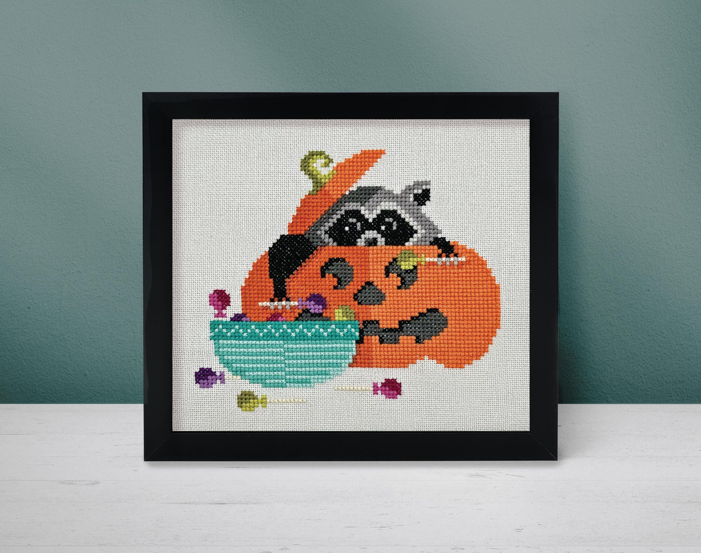 Snack-O-Lantern - PDF Digital Download Cross Stitch Pattern