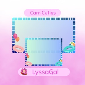 Superposición de fiesta en la piscina: 2 archivos de decoración de cámara con ambiente veraniego (archivos PNG, descarga digital)