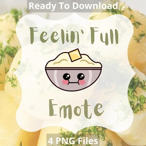 Jeden emotikon z puree ziemniaczanego, kucharz domowy, miłośnik jedzenia