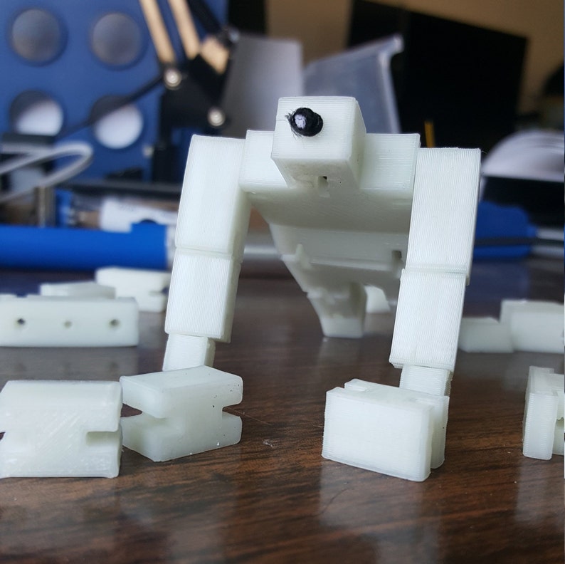3D Printed Jointed Robot