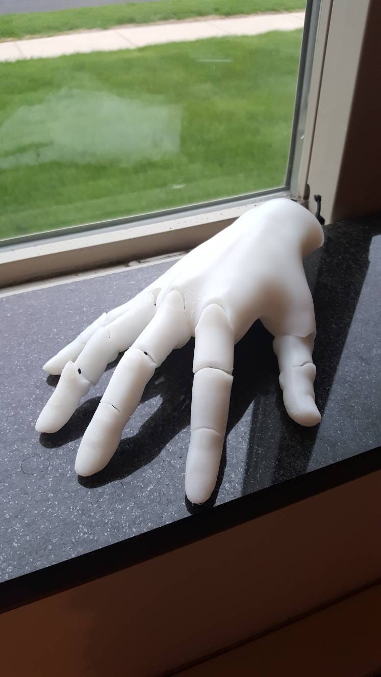 3D Printed Articulated Hand Etsy