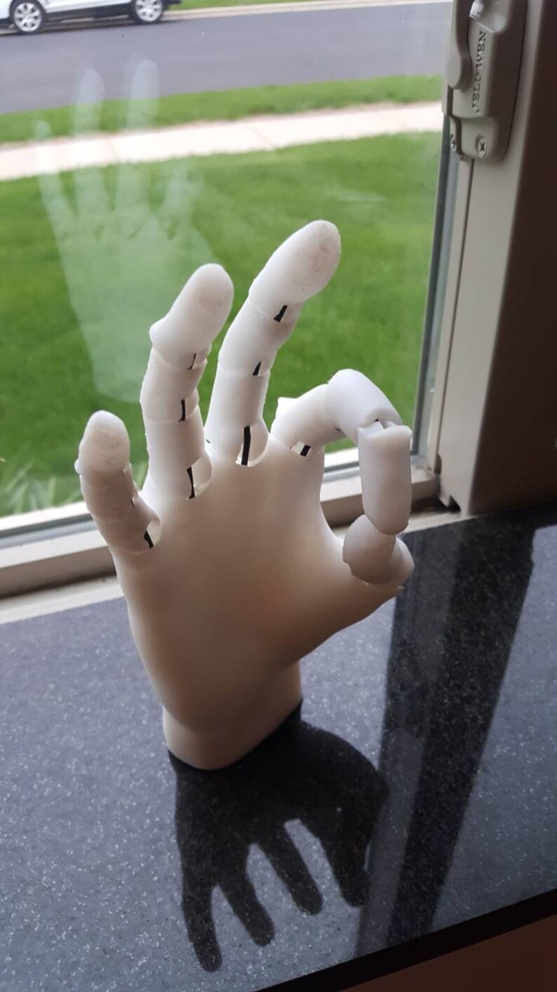3D Printed Articulated Hand Etsy