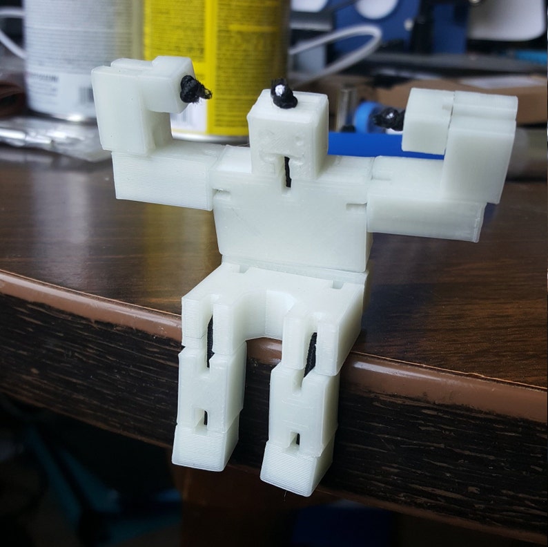 3D Printed Jointed Robot