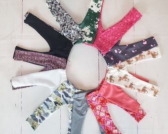 18 inch doll leggings well fitted, variety of colors, capris & full length, designed for popular 18" dolls DUTY FREE to USA