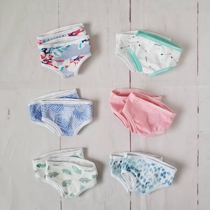 18 inch doll panties 2 piece sets underwear - 18 inch doll clothes, doll undies. comfy fit. Designed to fit popular dolls