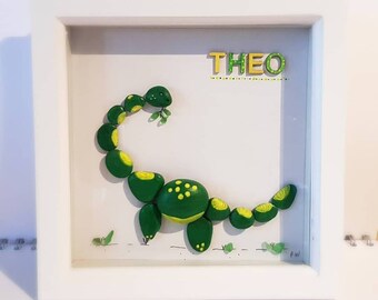 Pebble Dinosaur Picture