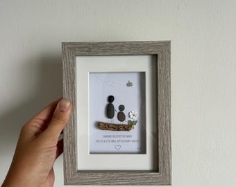 Grandparent/Grandad/Grandpa/Nanny/Grandma Pebble Art