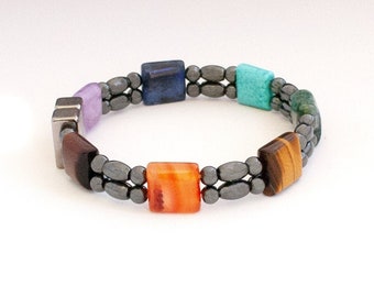 Chakra Bracelet, Magnetic Therapy Bracelet