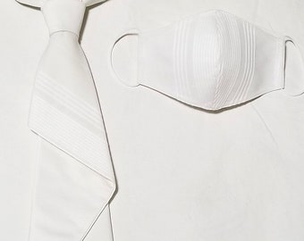 S&W SHLAX&WING Krawatten für Männer Dunkelblaue Bräutigam Krawatten Hochzeit mit Einstecktuch 
