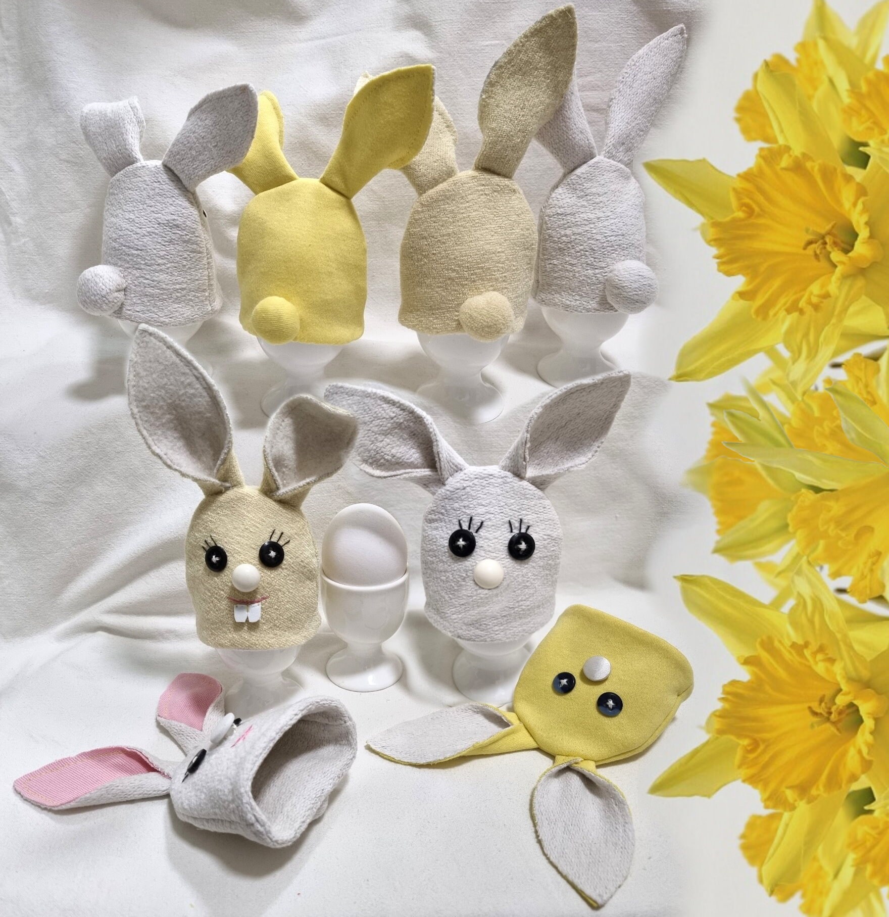 Egg Warmer Easter Table Decoration Rabbit Cute Easter Breakfast Decoration Gift Idea Easter Impression Keep Eggs Warm Spring