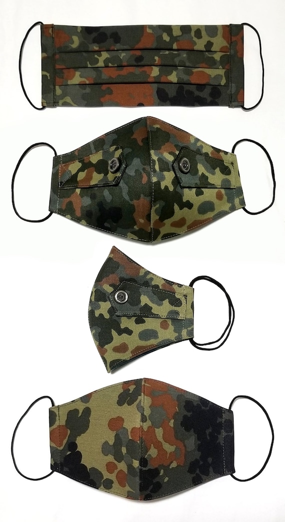 Military Look Camouflage Soldat Scrunchie Geldbörse Geheimfach