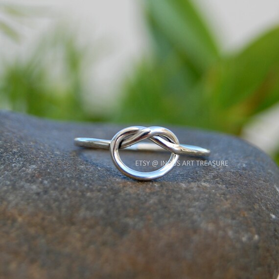 Knotted Heart Ring Love Ring Arthritis 