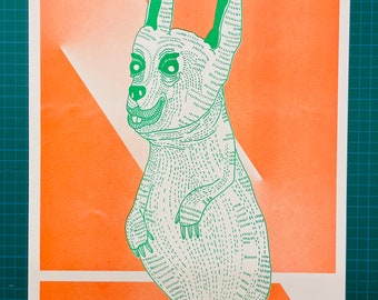 Riso Print - Risographie Rabbit