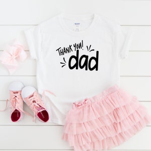 Tnak You Dad Kids Heavy Cotton Tee