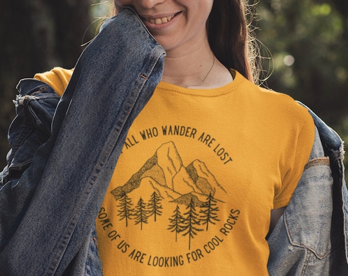 Geology Shirt Gift for Geologist Rockhound Shirt Rock Collector Gift for Geology Student Hiking Shirt Geology Gifts