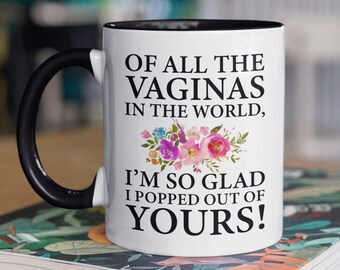 Mother's Day Gift from Daughter, Mothers Day Mug, Mom Birthday Gift, From Son, Mom Gift Idea, Best Mom Present, Funny Mom Cup