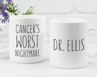 Oncologist Gift Personalized Oncologist Mug Doctor Thank You Gift Future Oncologist Present Doctor Appreciation Gift