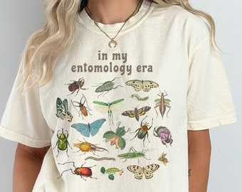 Entomology Shirt Insect Shirt In My Entomology Era Shirt Bug Lover Gift Bug Shirt Entomologist Gift Cottagecore Shirt Comfort Colors T Shirt