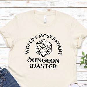 Dungeon Master Shirt Dungeon Master Gift for DM DnD Gifts DnD Shirt D20 Shirt for DM Funny DnD Shirt D and D Gifts