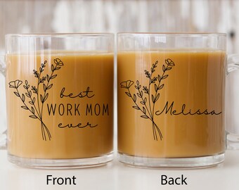 Work Mom Gift Best Work Mom Mug Personalized Gift for Work Mom Gift for Female Coworker Office Mom Gift Retirement Gift Appreciation Gift